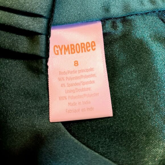 Gymboree Girls Tiered Emerald Green Sz 8 Sleeveless A-line Party Dress - Picture 9 of 12